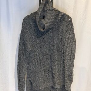 Smartwool Charcoal Women's Cowl Neck Sweater